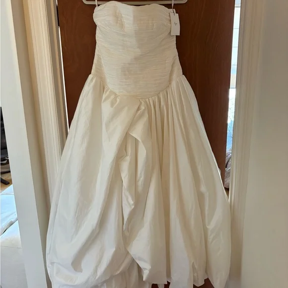 Aje Violette Bubble Hem Maxi Dress - Picture 3 of 9